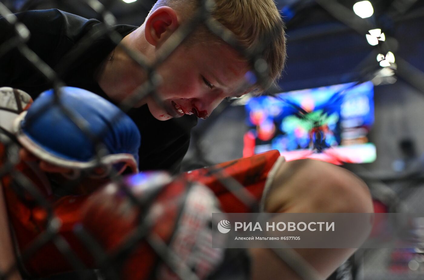 Соревнования по ММА в Омске