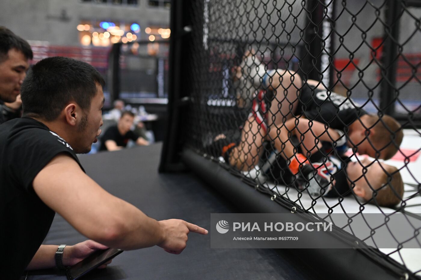 Соревнования по ММА в Омске