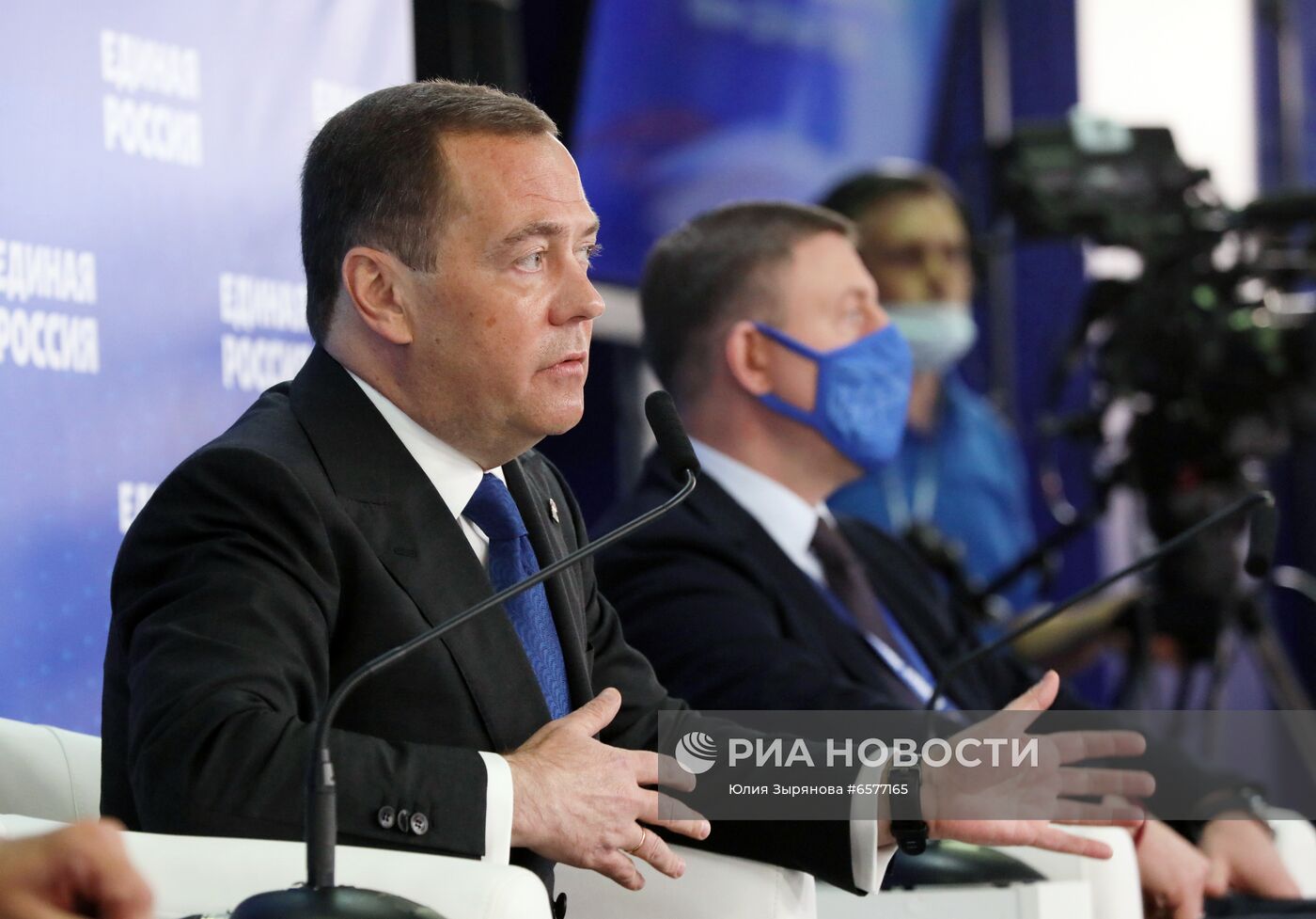 Совместное заседание Высшего и Генерального советов партии "Единая Россия"