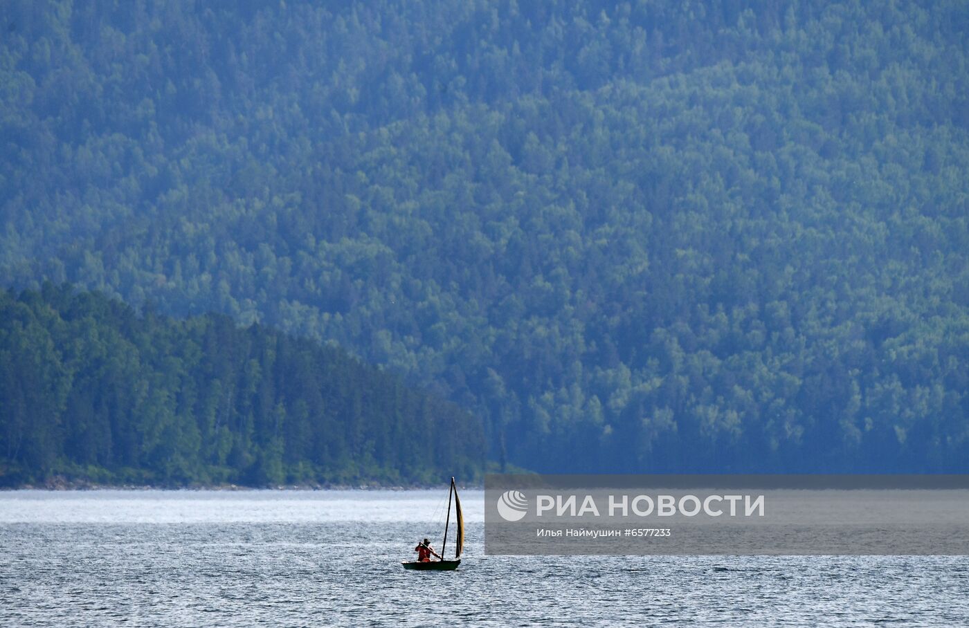 Жаркая погода в Красноярском крае