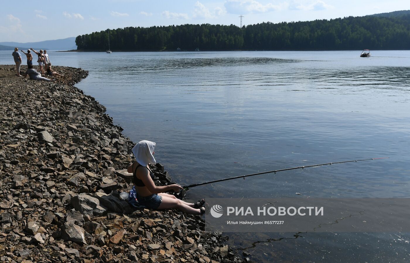 Жаркая погода в Красноярском крае