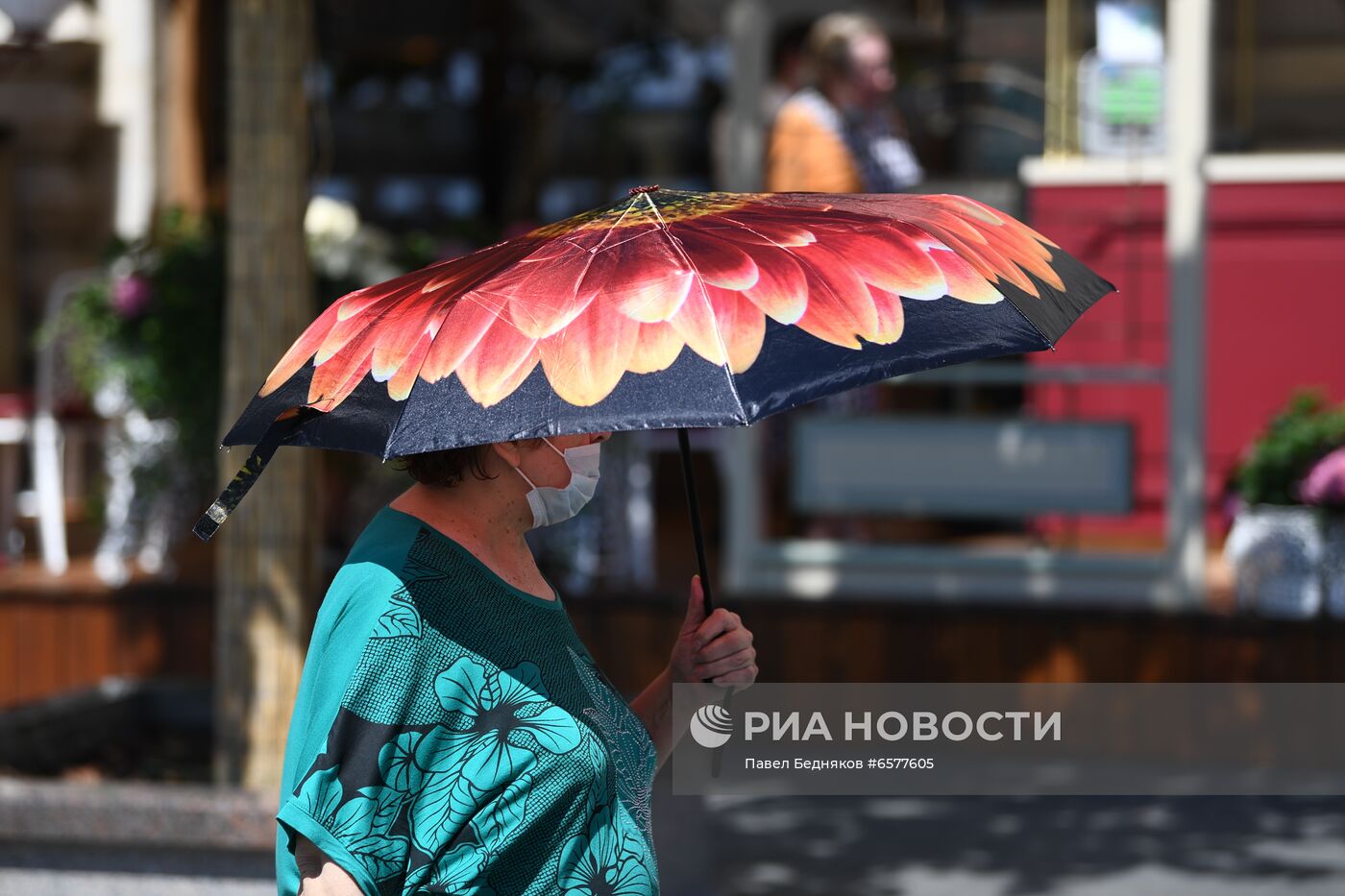 Жара в Москве