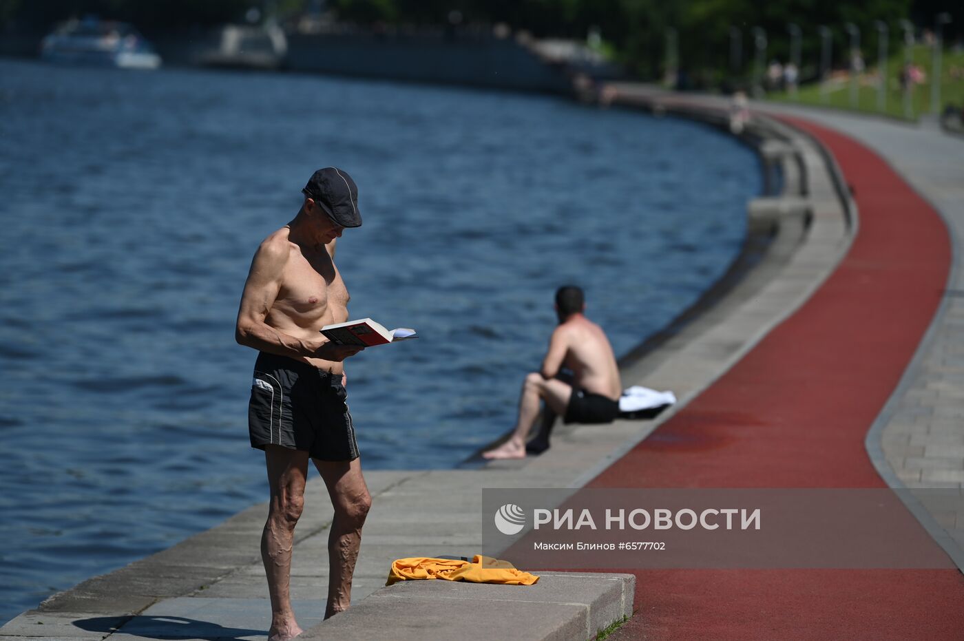 Жара в Москве