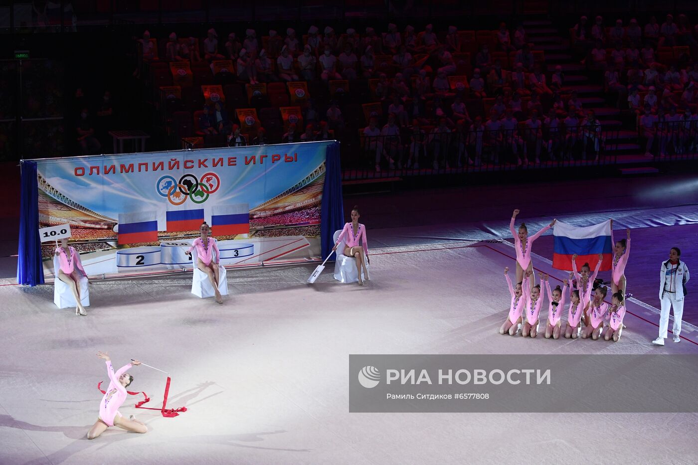 Финал общероссийского марафона в формате гимнастрады "Здоровые дети - здоровая Россия"