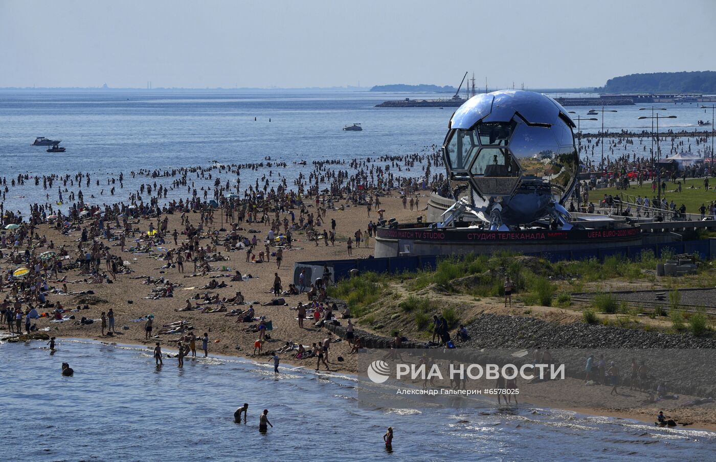 Жара в Санкт-Петербурге