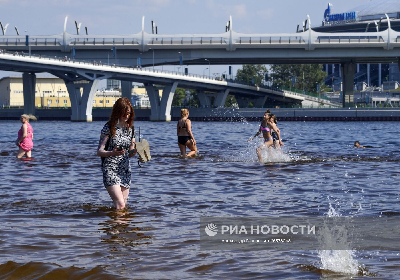 Жара в Санкт-Петербурге