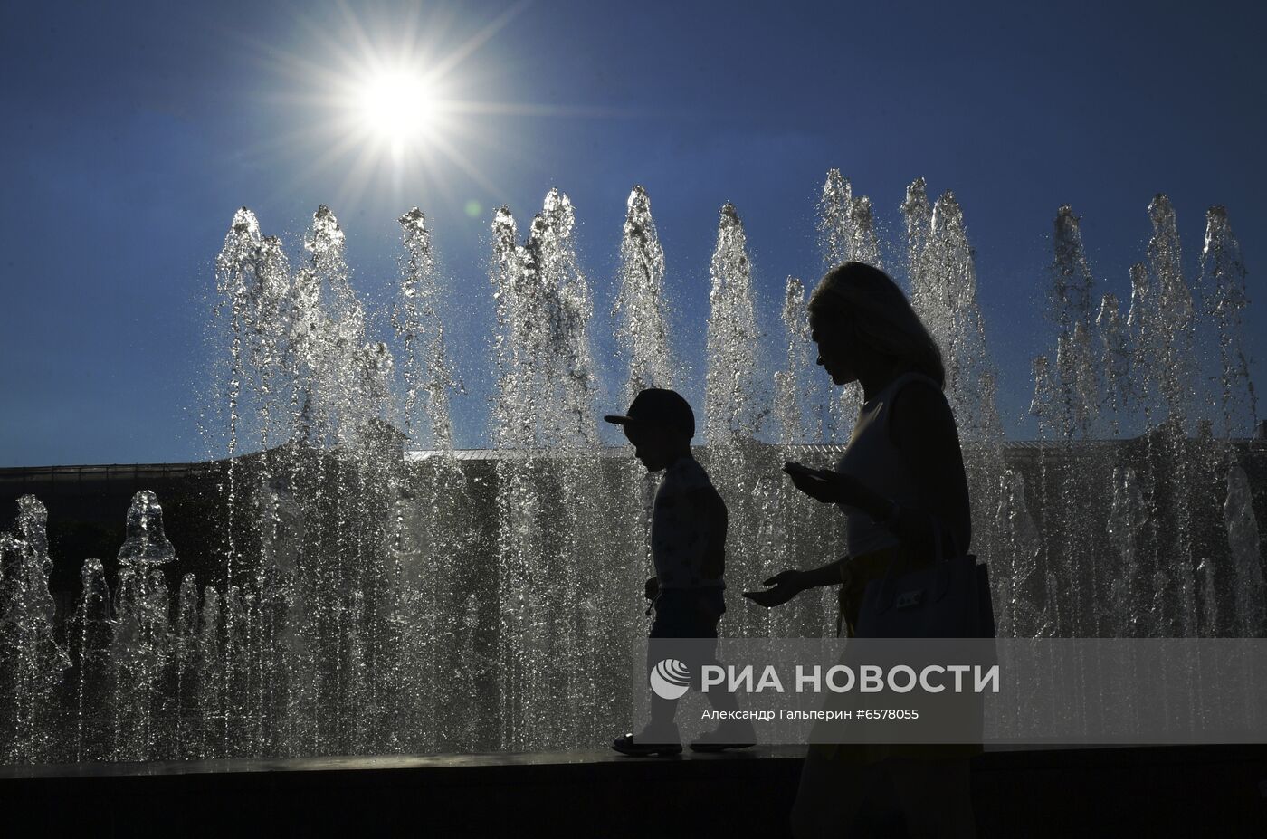 Жара в Санкт-Петербурге