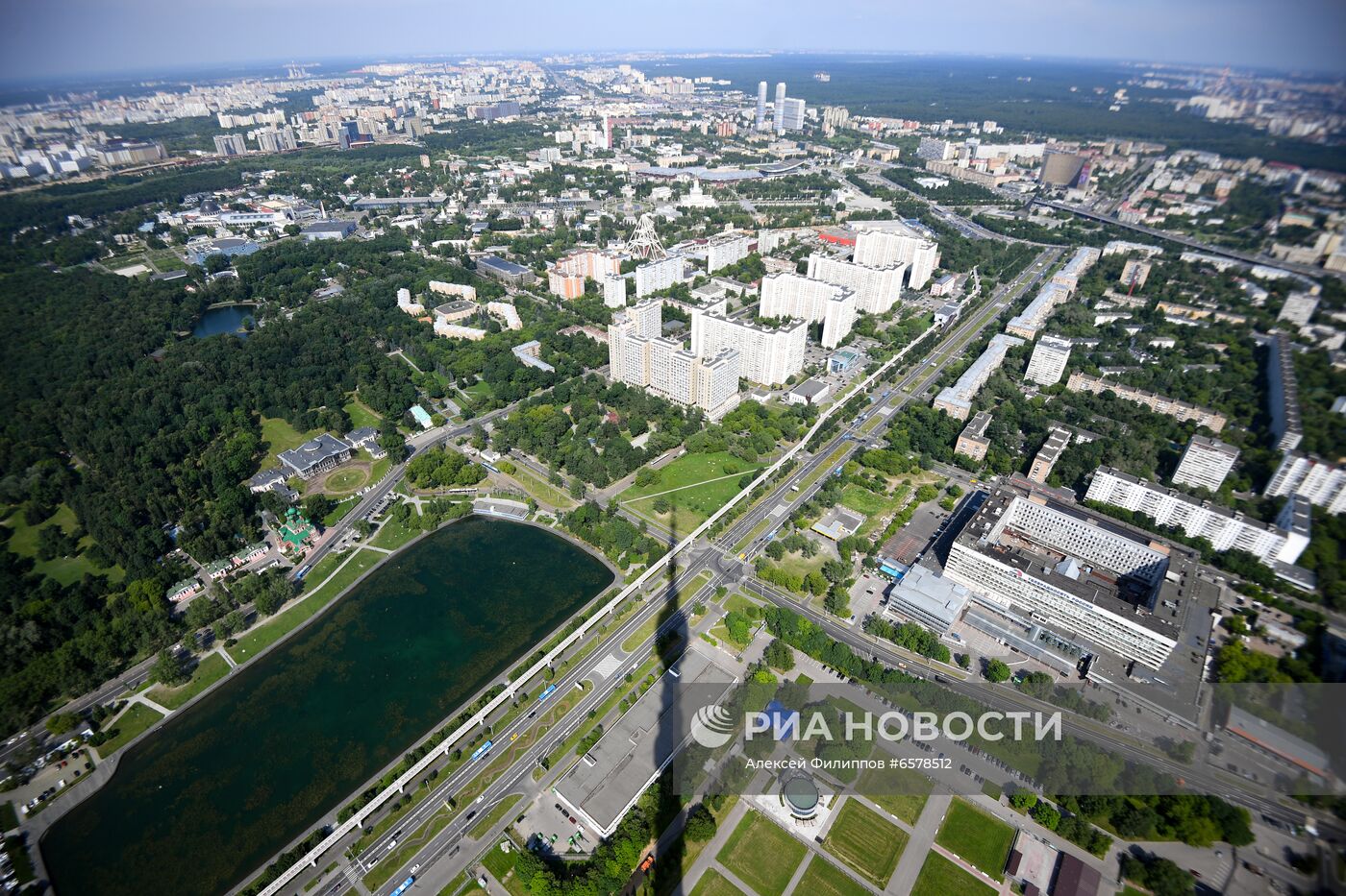 Открытие смотровых площадок Останкинской телебашни