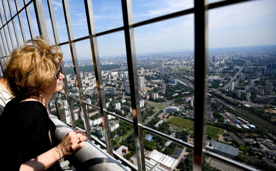 Открытие смотровых площадок Останкинской телебашни