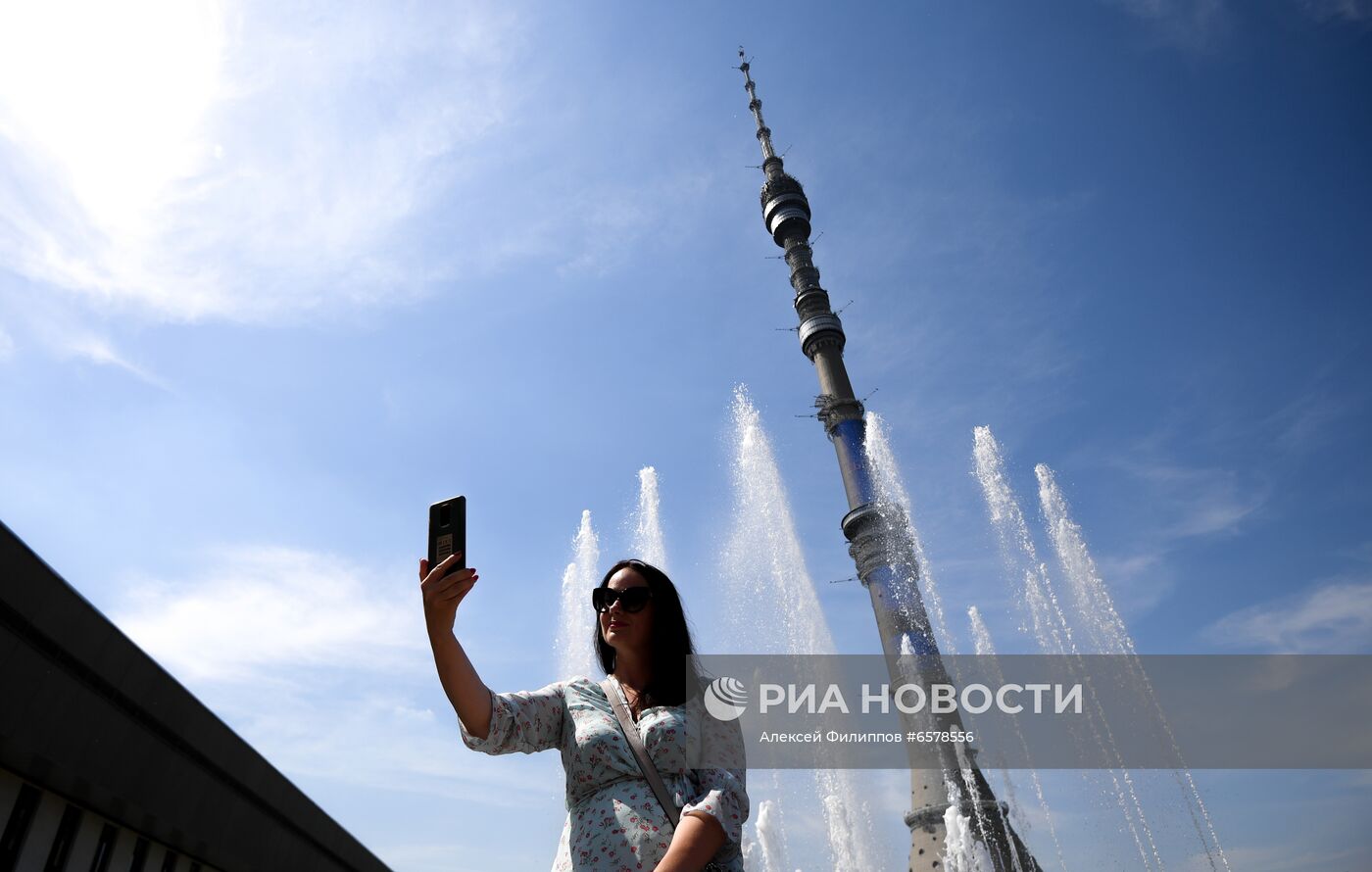 Открытие смотровых площадок Останкинской телебашни