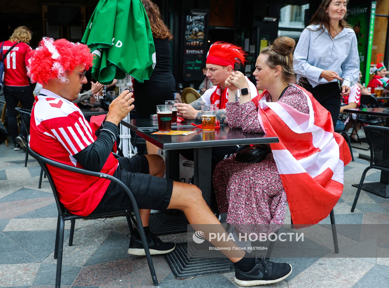 Футбол. ЧЕ-2020. Матч Россия - Дания