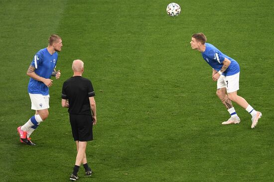 Футбол. ЧЕ-2020. Матч Финляндия - Бельгия