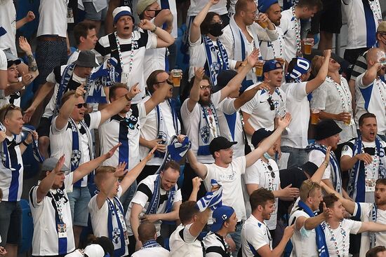 Футбол. ЧЕ-2020. Матч Финляндия - Бельгия