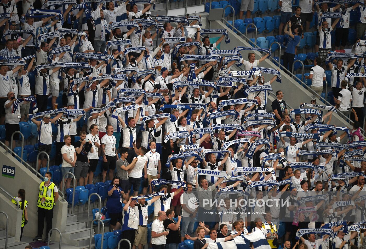 Футбол. ЧЕ-2020. Матч Финляндия - Бельгия