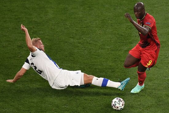 Футбол. ЧЕ-2020. Матч Финляндия - Бельгия