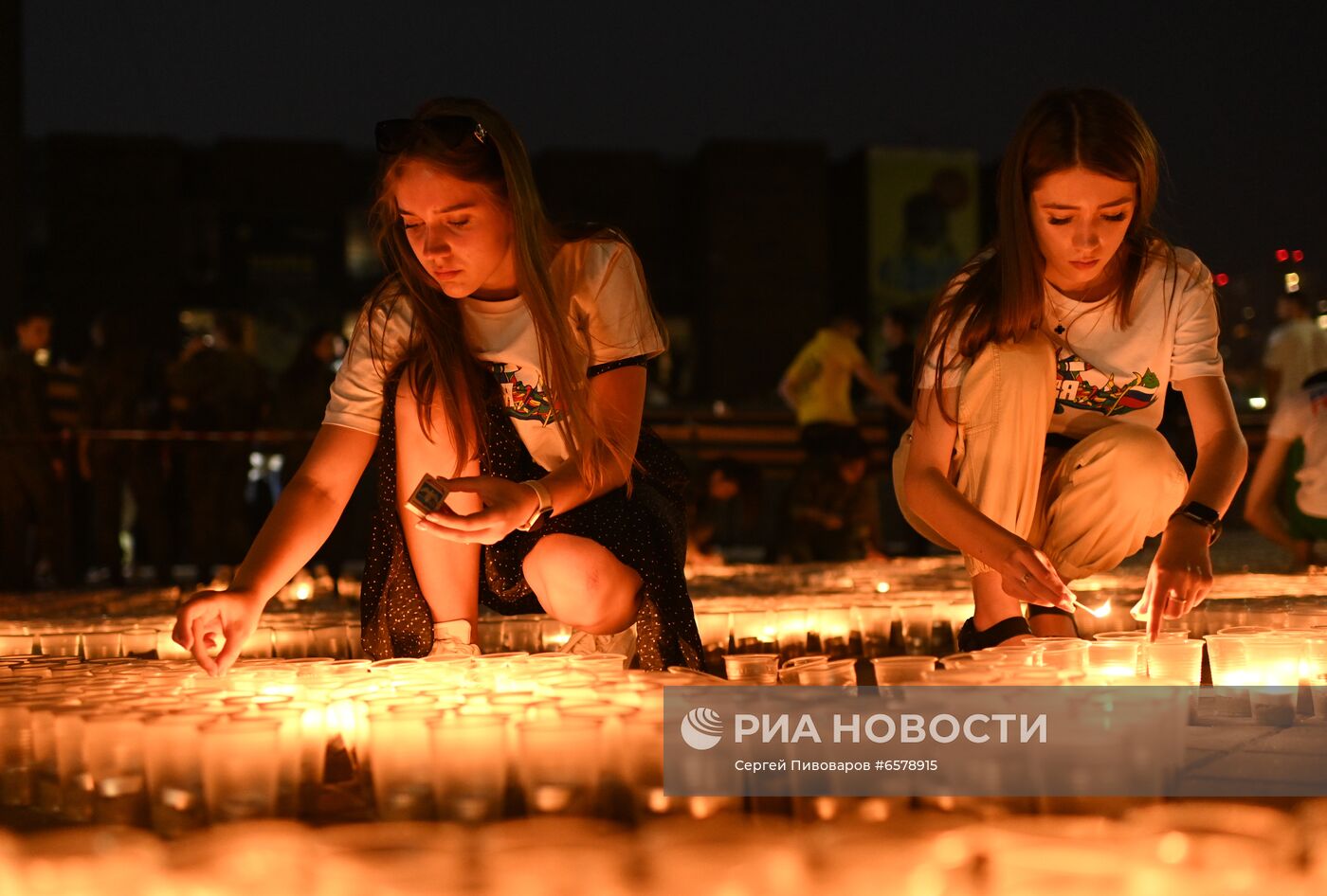 Акция "Свеча памяти" в регионах России