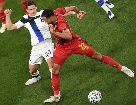 Футбол. ЧЕ-2020. Матч Финляндия - Бельгия