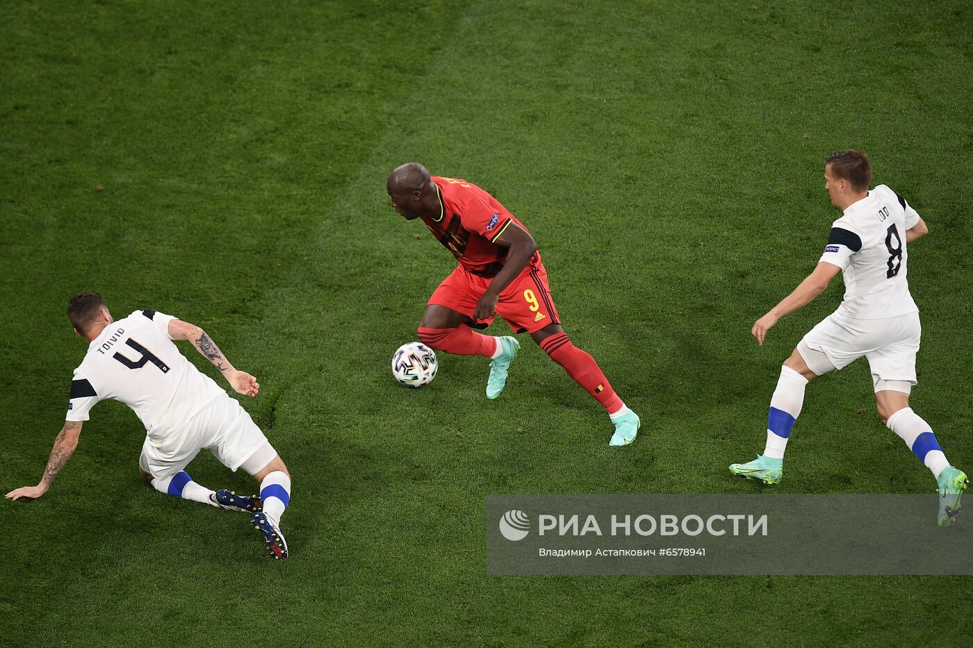 Футбол. ЧЕ-2020. Матч Финляндия - Бельгия