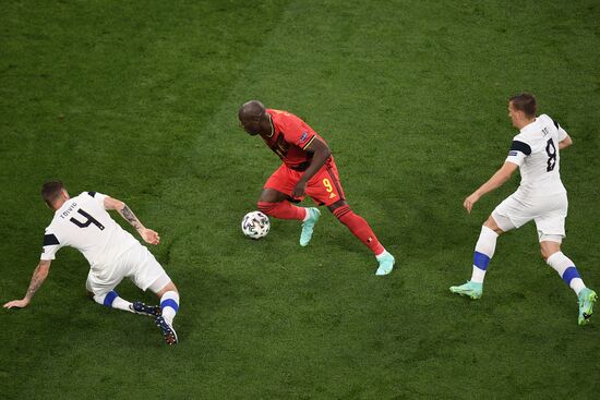 Футбол. ЧЕ-2020. Матч Финляндия - Бельгия