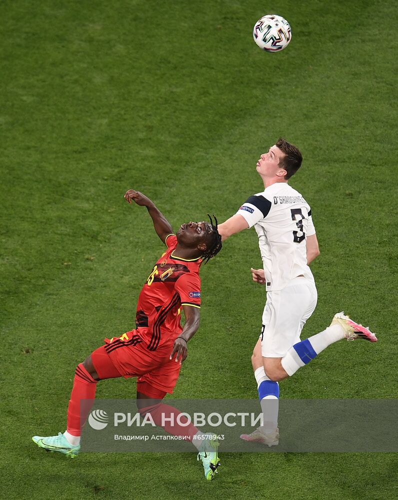 Футбол. ЧЕ-2020. Матч Финляндия - Бельгия