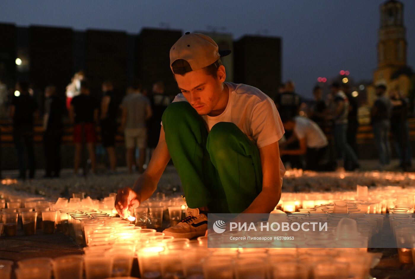 Акция "Свеча памяти" в регионах России