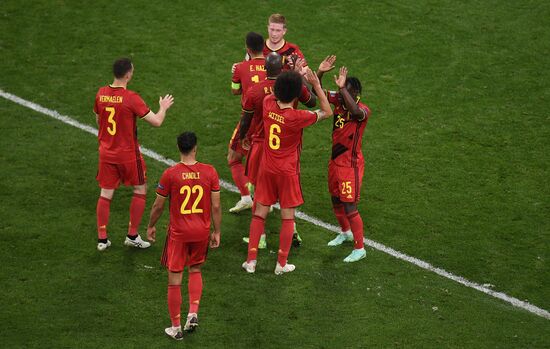 Футбол. ЧЕ-2020. Матч Финляндия - Бельгия