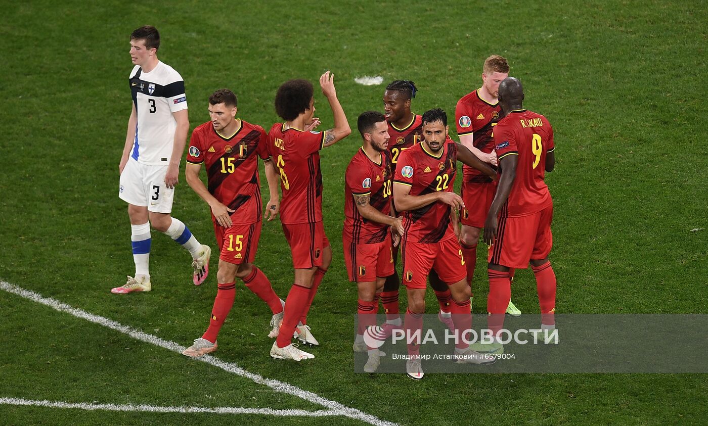 Футбол. ЧЕ-2020. Матч Финляндия - Бельгия