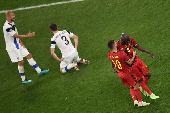 Футбол. ЧЕ-2020. Матч Финляндия - Бельгия