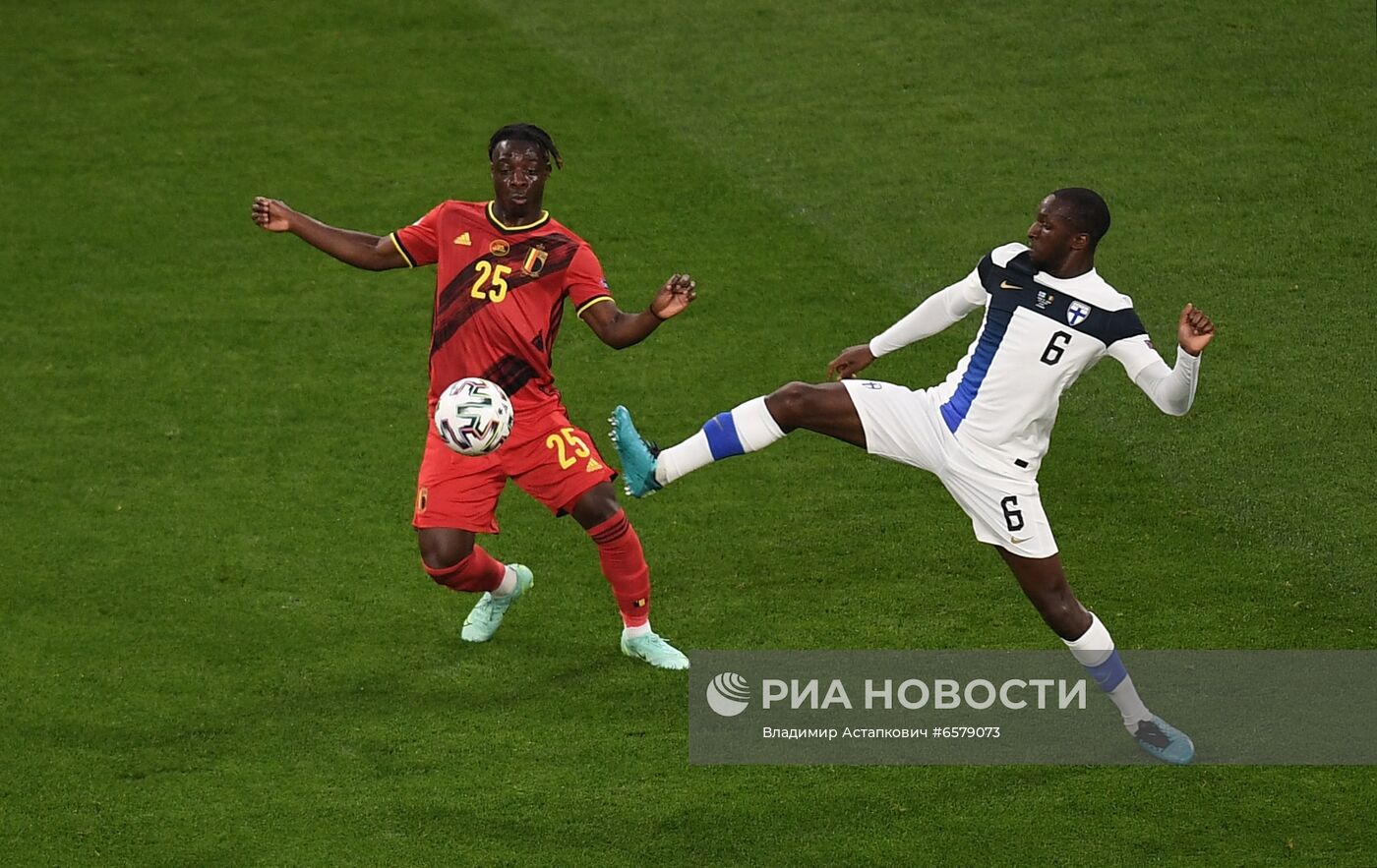 Футбол. ЧЕ-2020. Матч Финляндия - Бельгия