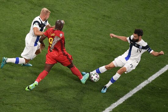 Футбол. ЧЕ-2020. Матч Финляндия - Бельгия