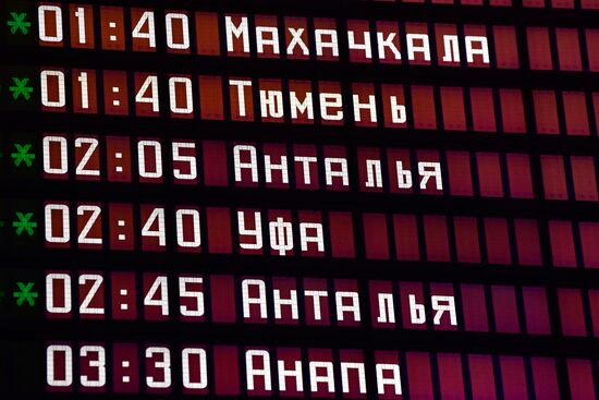 Возобновление авиасообщения между Россией и Турцией 