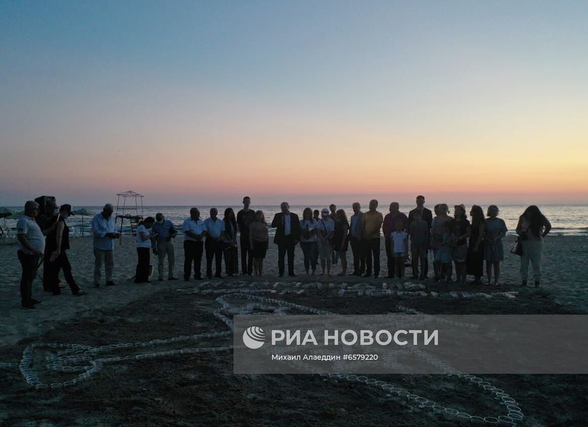 Акция "Свеча памяти" в Ливане