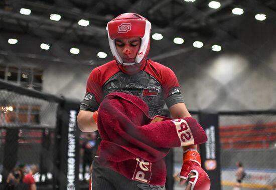 Соревнования по ММА в Омске