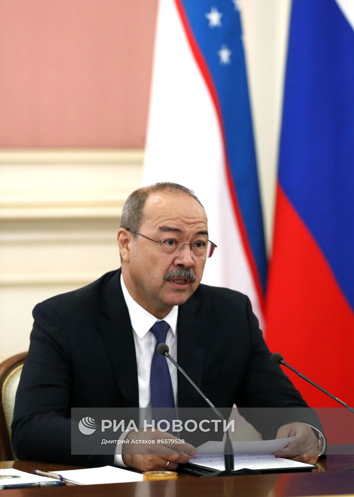 Премьер-министр РФ М. Мишустин принял участие в работе совместной комиссии России и Узбекистана 