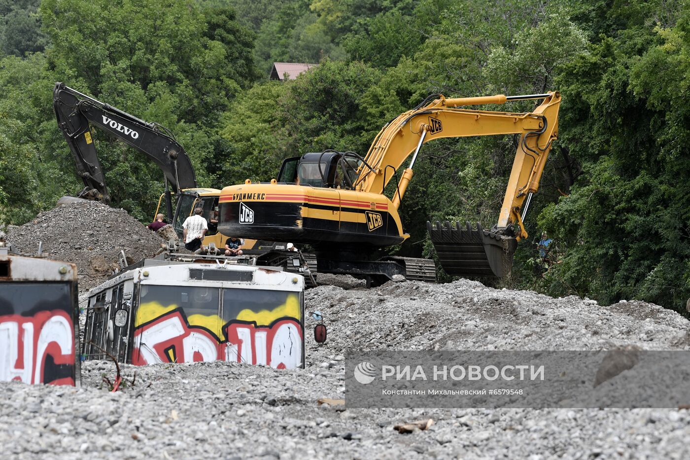 Ситуация на улице Джафера Сейдамета в Ялте