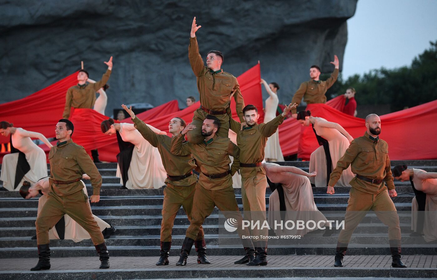 Мероприятия, посвященные началу ВОВ, в Бресте