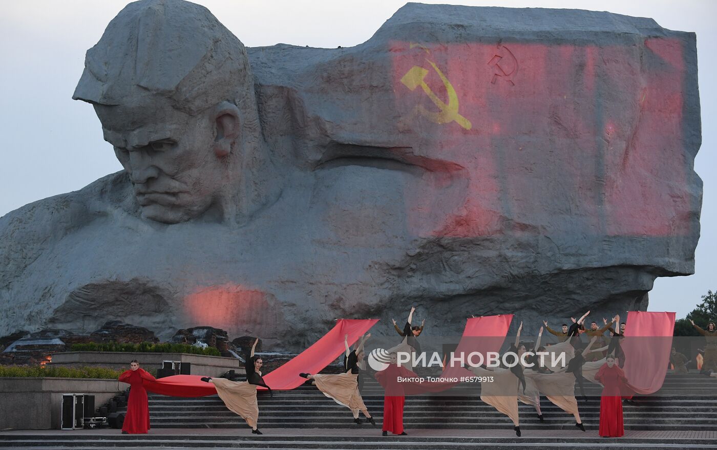 Мероприятия, посвященные началу ВОВ, в Бресте
