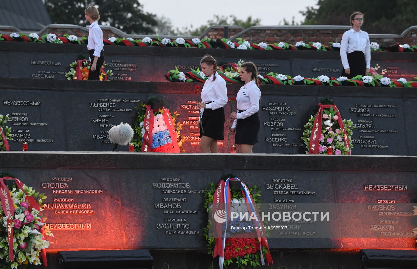 Мероприятия, посвященные началу ВОВ, в Бресте