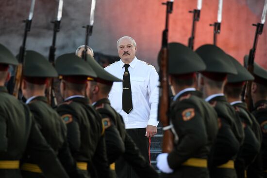 Мероприятия, посвященные началу ВОВ, в Бресте
