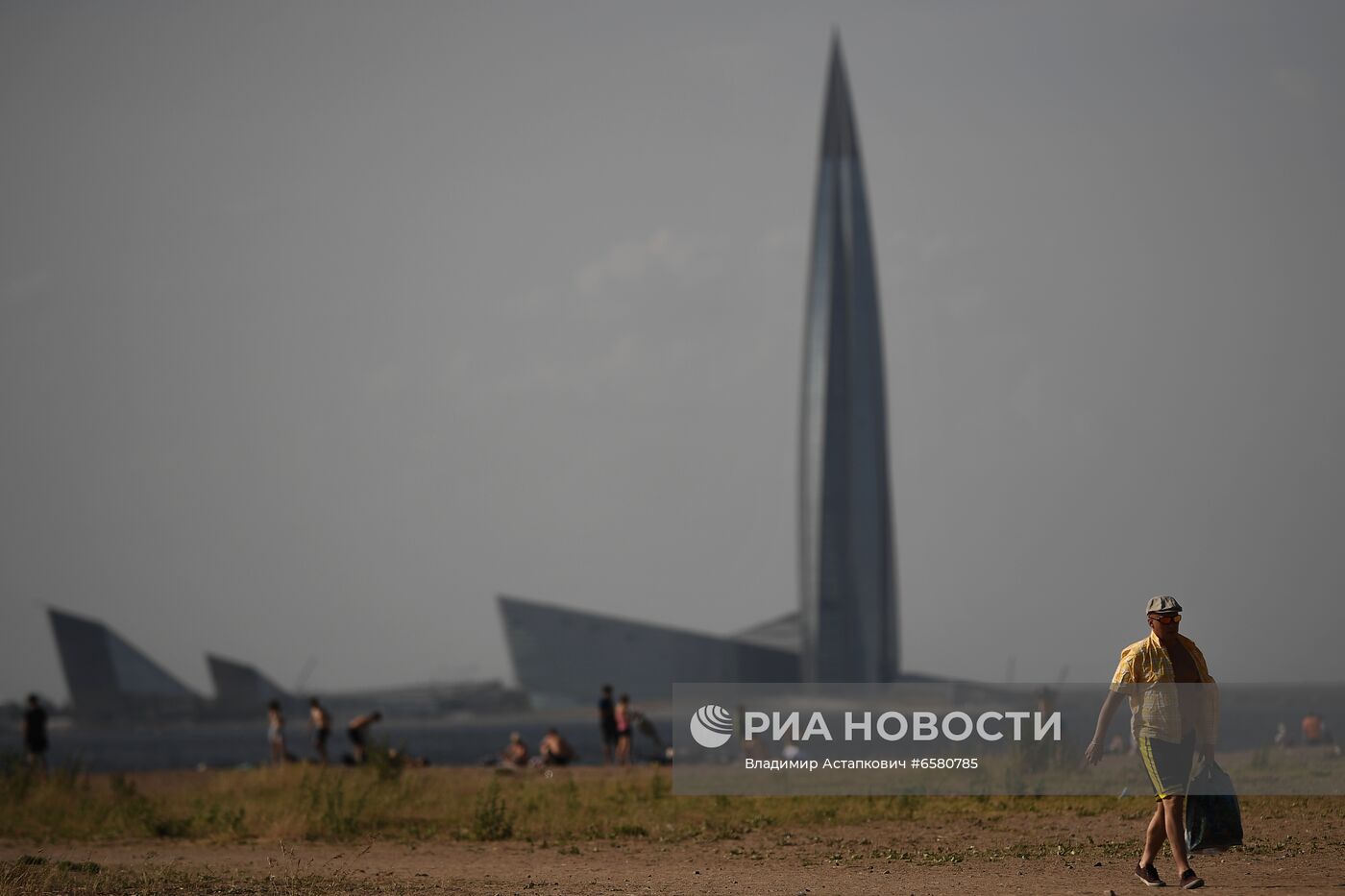 Рекордная жара в Санкт-Петербурге