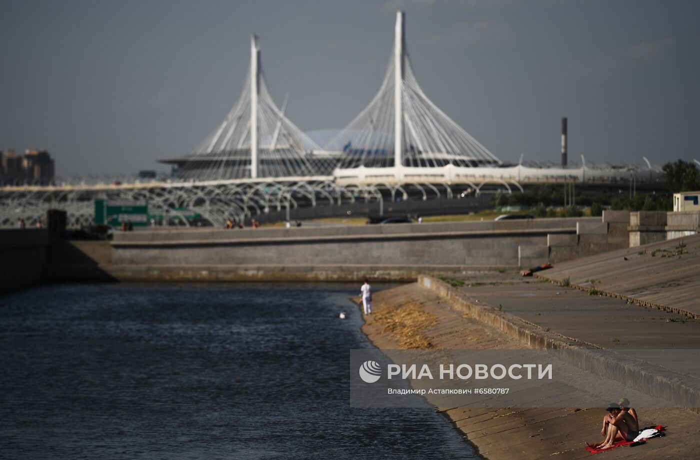 Рекордная жара в Санкт-Петербурге