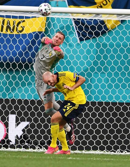 Футбол. ЧЕ-2020. Матч Швеция - Польша