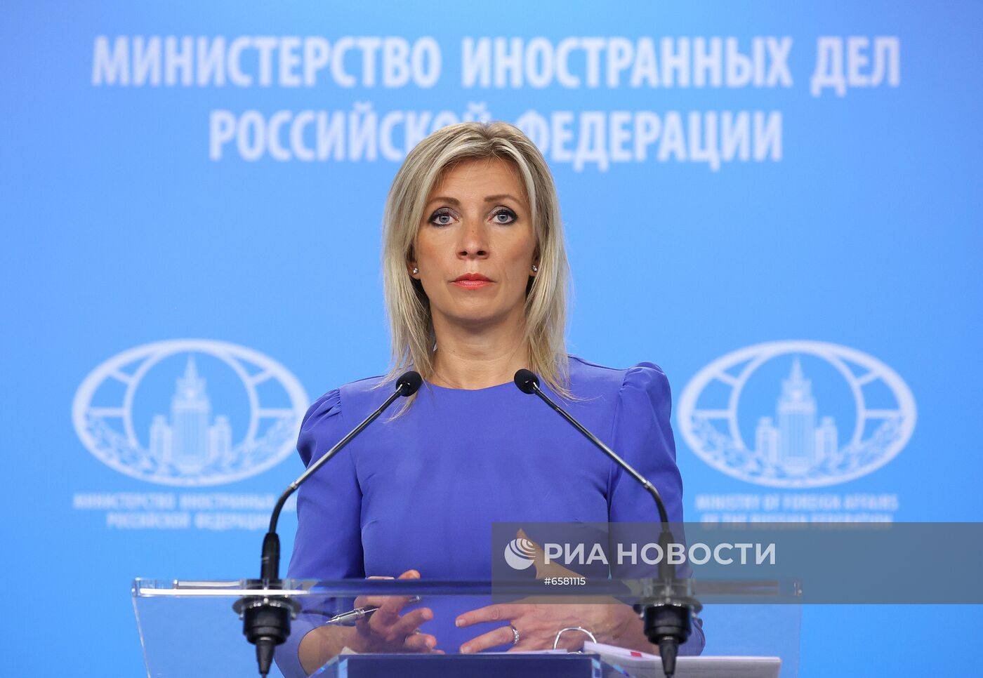 Брифинг официального представителя МИД России М. Захаровой