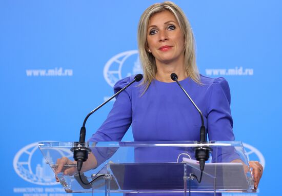 Брифинг официального представителя МИД России М. Захаровой