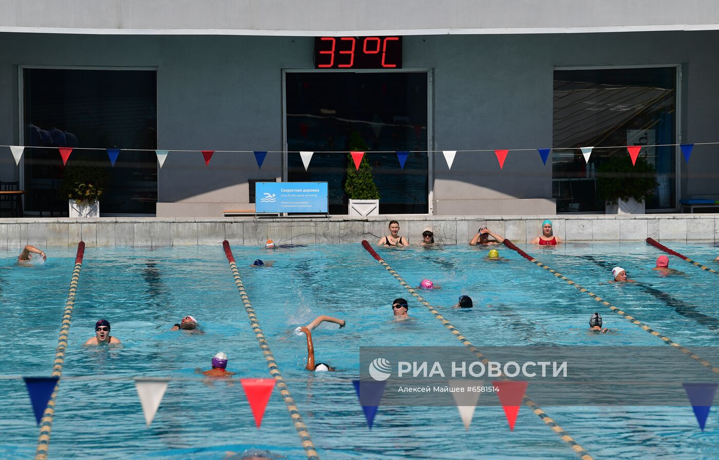 Аномальная жара в Москве