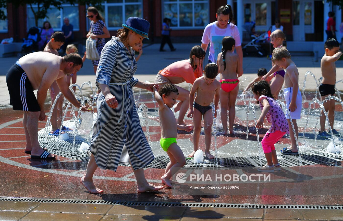 Аномальная жара в Москве