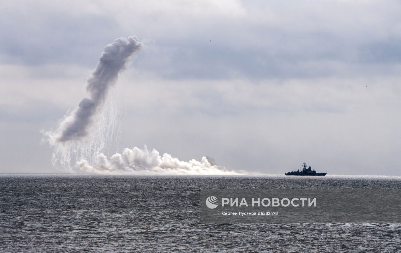 Военные учения на Сахалине