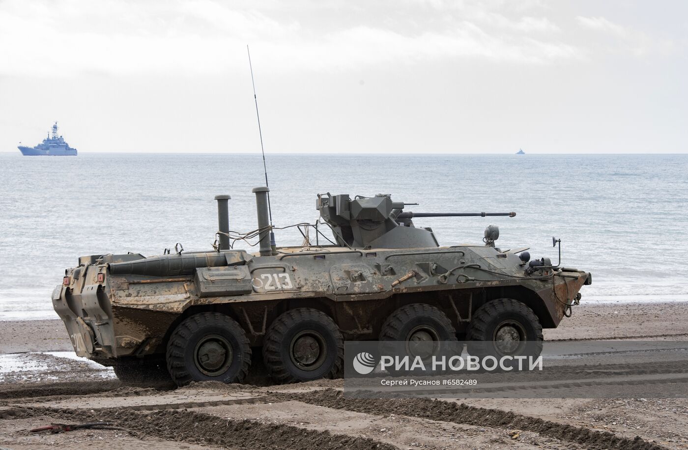 Военные учения на Сахалине