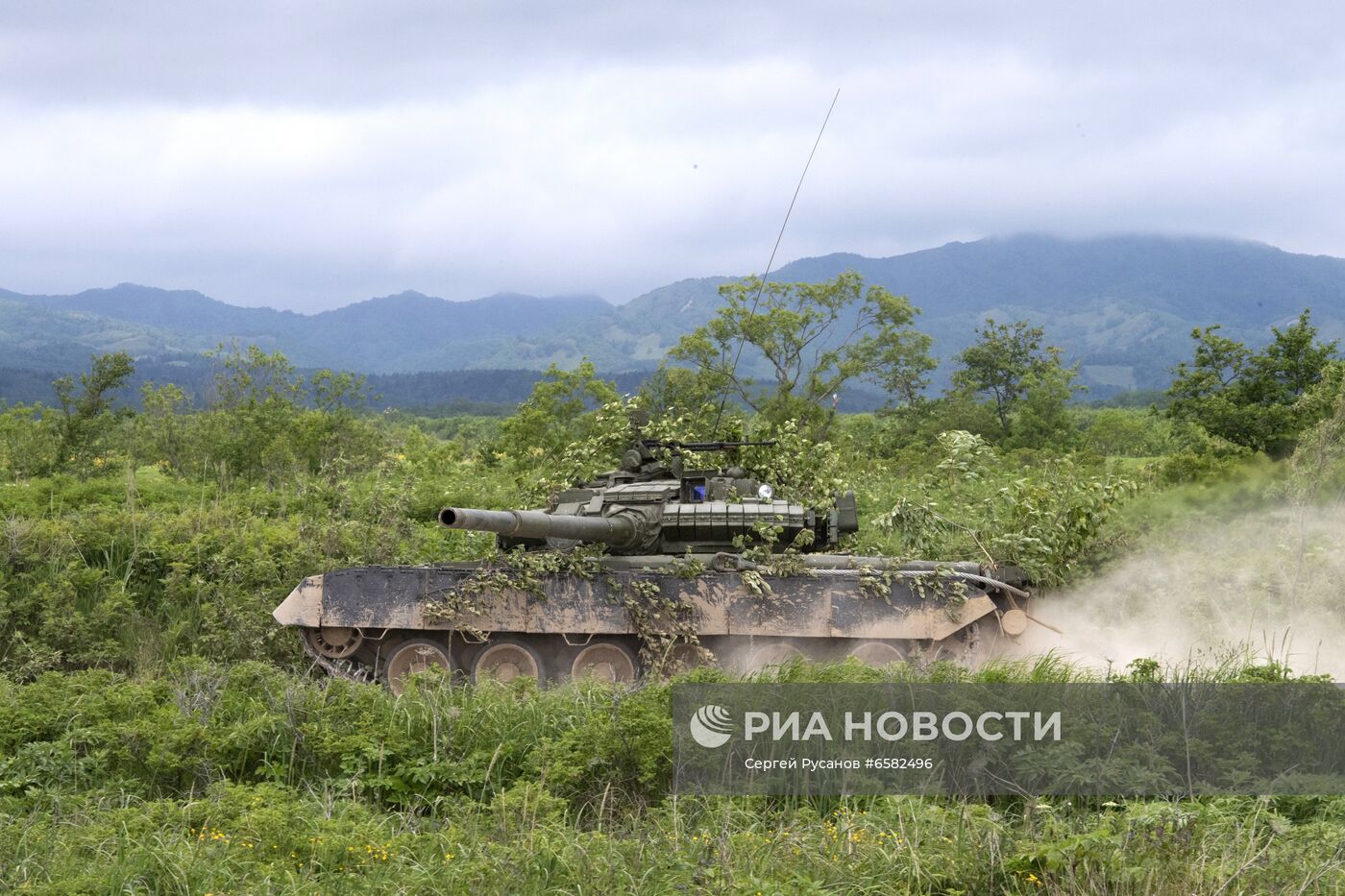 Военные учения на Сахалине