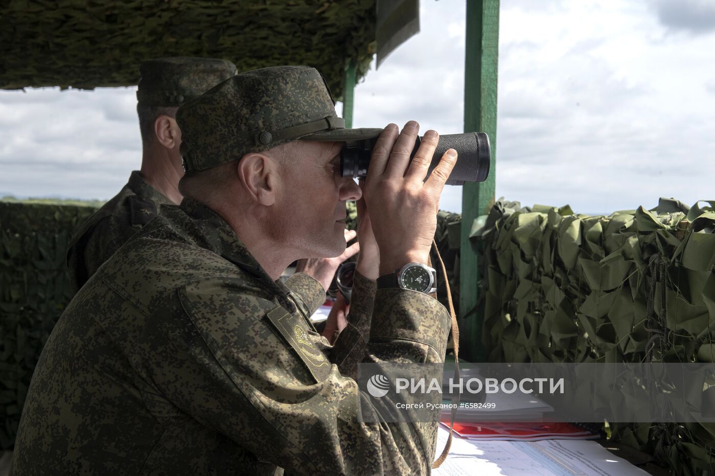 Военные учения на Сахалине